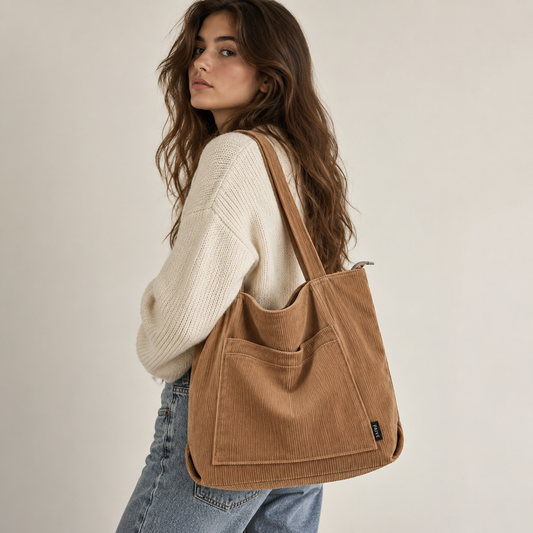 Portrait_minimaliste_avec_tote_bag_en_velours_cotele