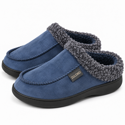 Pantoufles_huggy_s_bleu_homme_Nuuk